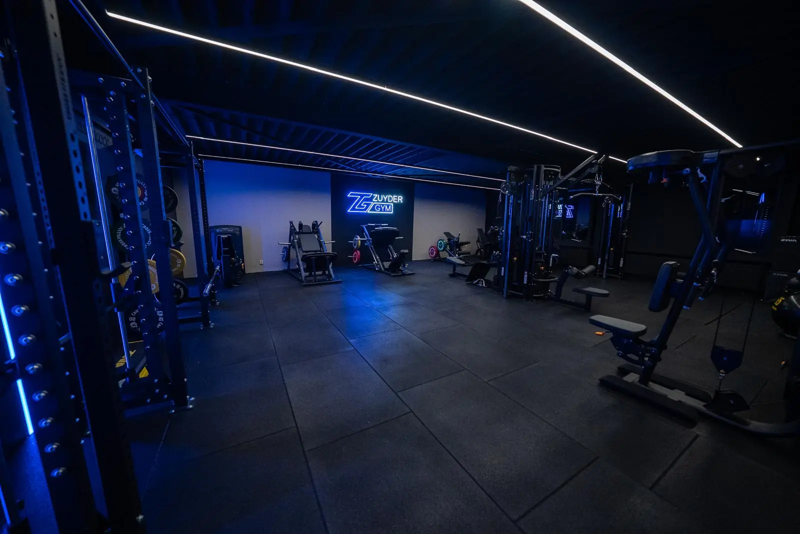 Moderne inrichting sportschool Enkhuizen
